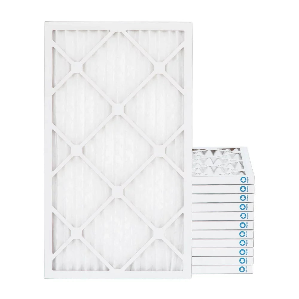 14x24x1 MERV 8 ( MPR 600, FPR 5-6 ) 1" Air Filters AC & Furnace. Case of 12. Exact Size: 13-1/2 x 23-1/2 x 3/4