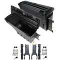 Teledu 2 Set Rear Left & Right Truck Bed Storage Box Toolbox For Ford 2015-2019 F-150