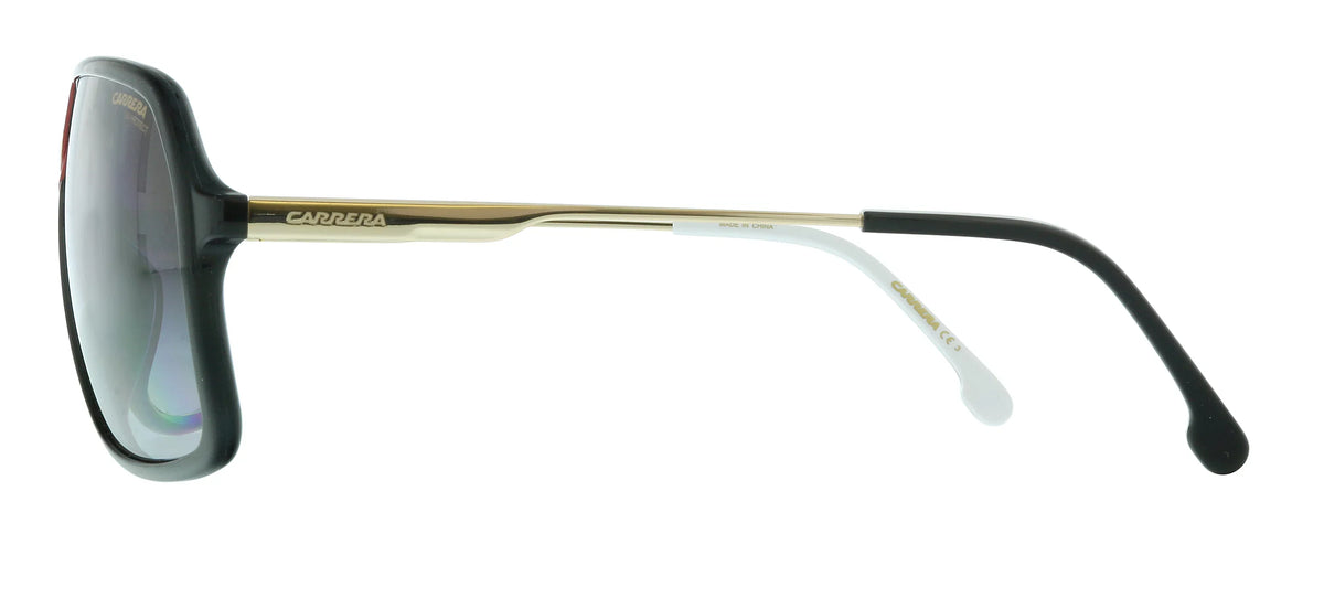 Carrera 1019/S Pilot Sunglasses, Gold/Gray Shaded, 64mm, 10mm