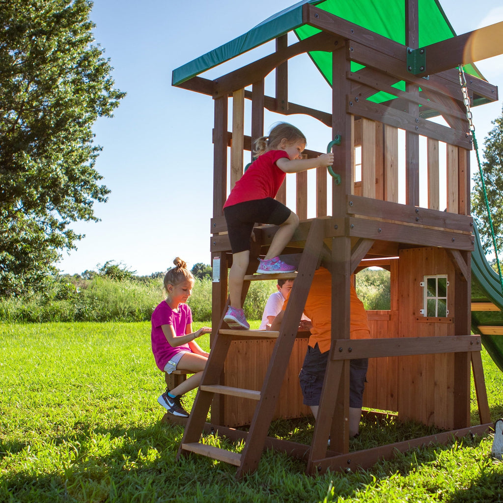 Backyard Coating Lakewood Swing Set