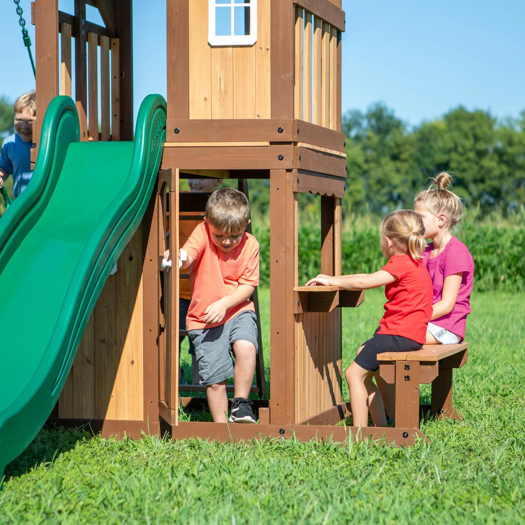 Backyard Coating Lakewood Swing Set